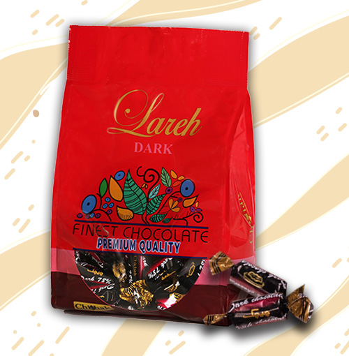 شکلات لاره دارک پاکتی 